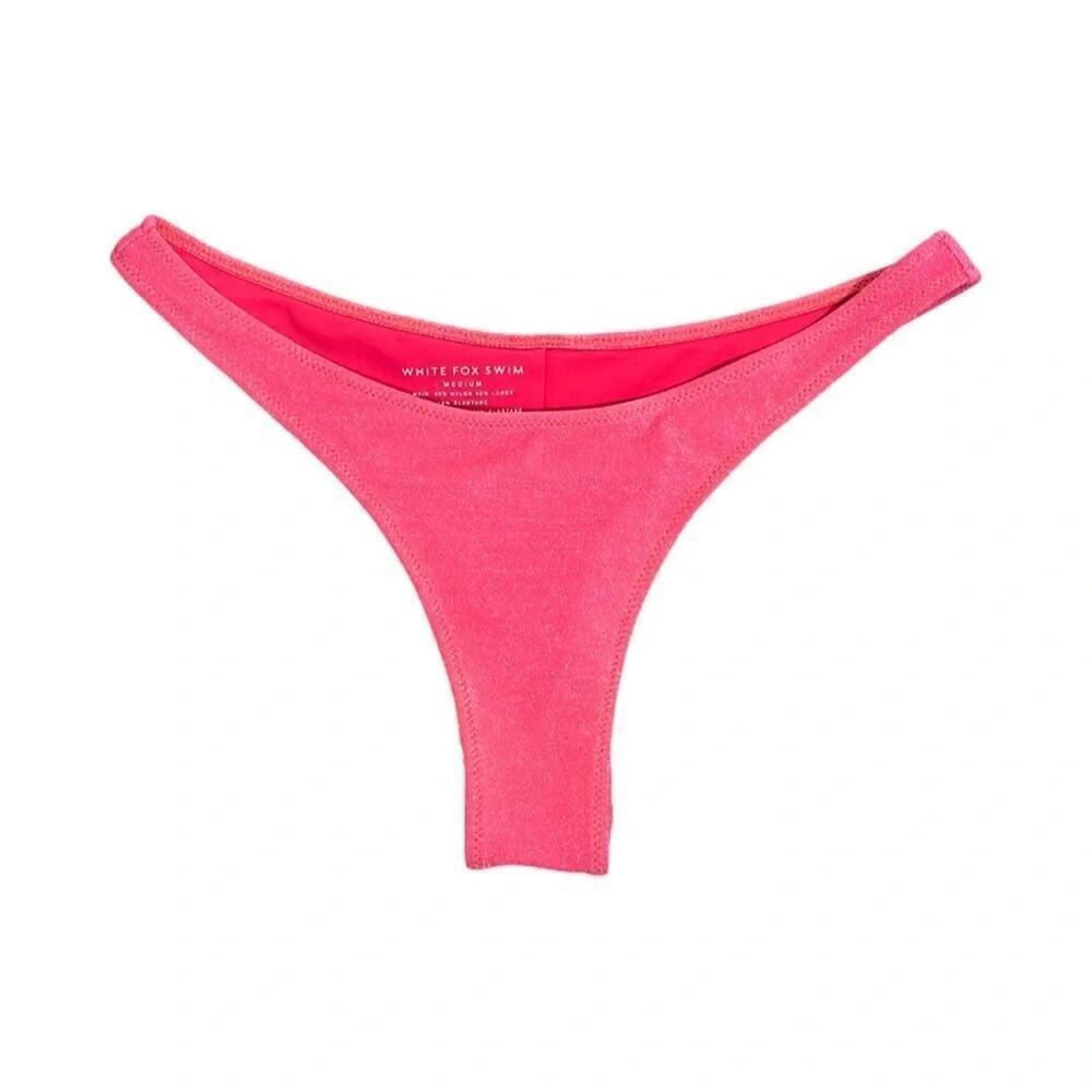Women’s White Fox Boutique Beach House Bottoms in Cherry Sparkles Size Medium‎